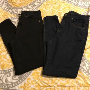 Forever 21 high rise skinny jeans